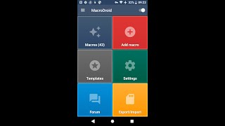 MacroDroid, Android automation. Replacement for Llama, Tasker and Automate) (Jacob L) screenshot 2