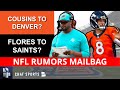NFL Rumors Mailbag: Kirk Cousins Trade To Broncos? Saints To Hire Brian Flores? Rashaad Penny News