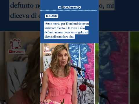 Video «Sono morta per 13 minuti dopo un incidente d'auto. Ho visto il mio defunto nonno come un angelo»