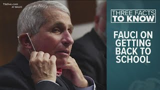 Gwinnett school protest, Fauci on back-to-school, no new rescue bill yet: 3 Things to Know