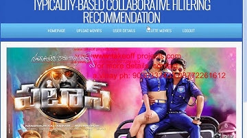 Typicality Based Collaborative Filtering  Recommendation modules