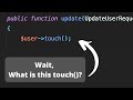 New In Laravel 8 52 Touch Many To Many Parent And What Is Touch