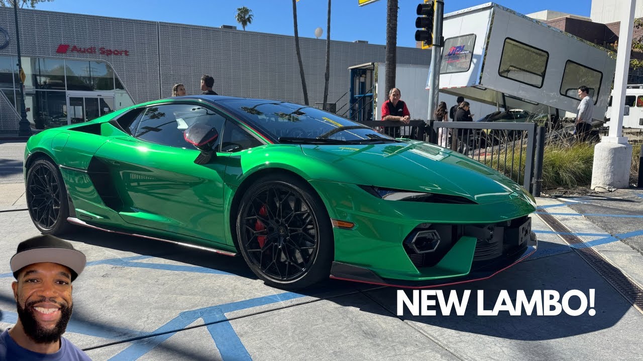 SUPERCAR RALLY WITH NEW LAMBO TEMERARIO