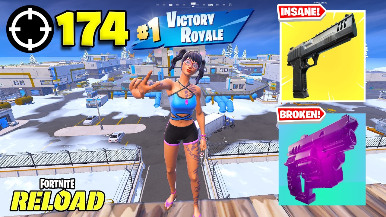 174 Elimination "RANKED RELOAD” Gameplay Wins (Fortnite Chapter 7 PS5 ...