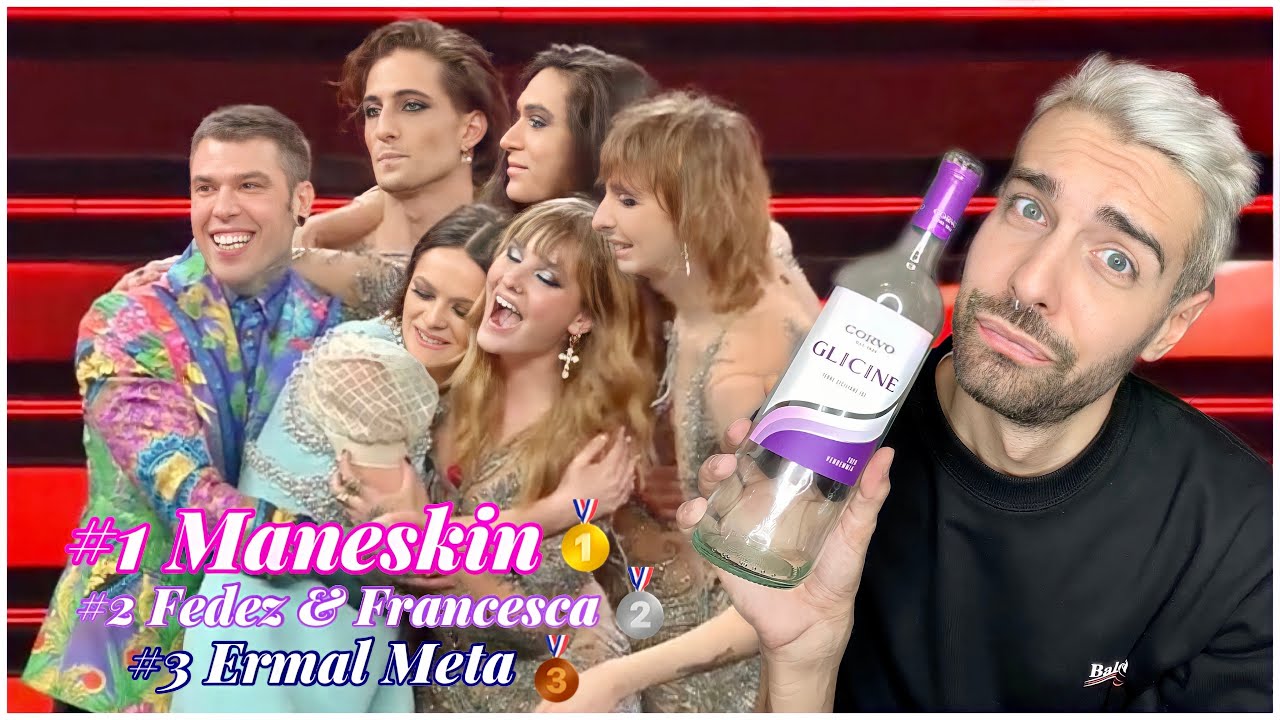 I MÅNESKIN VINCONO SANREMO 2021! GIUDICHIAMO MALE LA CLASSIFICA FINALE!