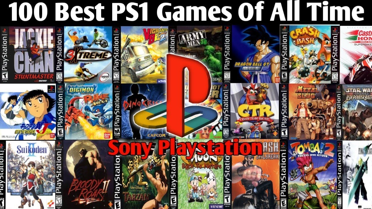 Top 100 Best PS1 Games Of All Time – PlayStation 1 Classics