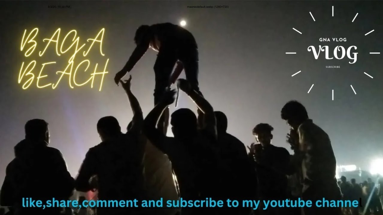 Baga Beach Side road traffic moment || Traffic jaam 