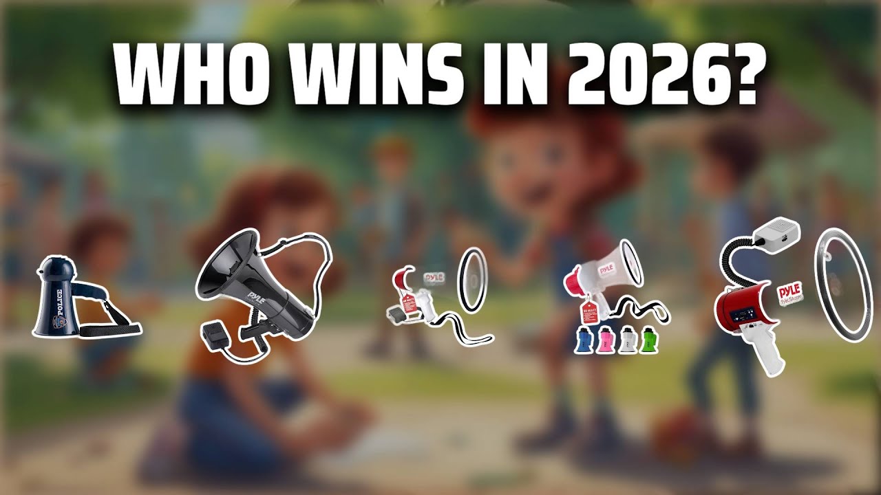 The Top 5 Best Kids Megaphone in 2026 - Must Watch Before Buying!