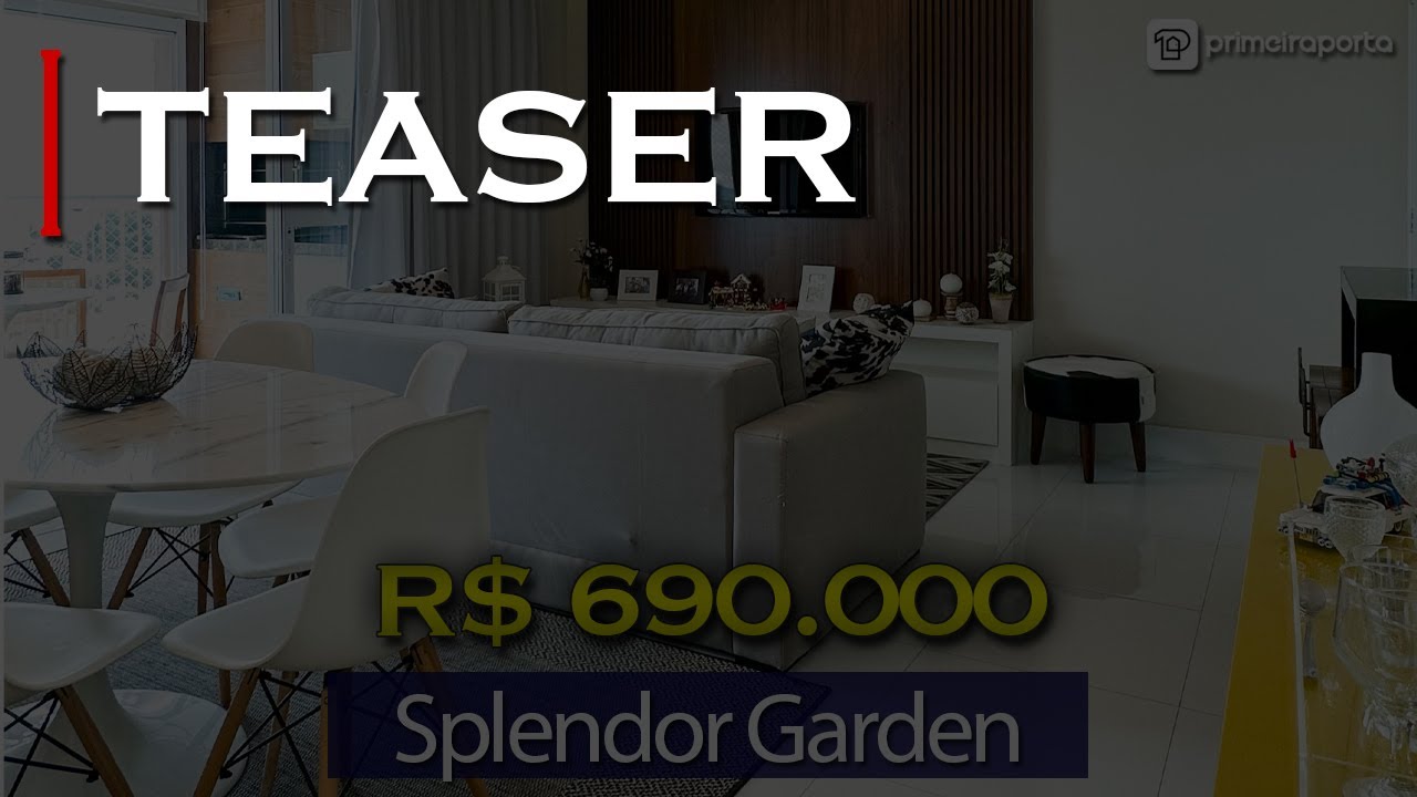 TEASER - Splendor Garden 75m com lindo acabamento! Oportunidade única ...