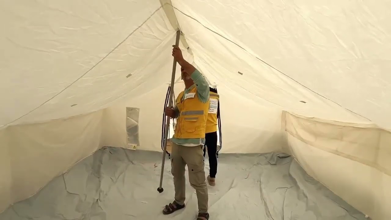 🤯 KRASS! Wir bauen zwei weitere Zeltstädte in Gaza⛺| Eure Spenden wirken!