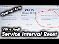 How To Reset ALL Service Indicators - Volkswagens and Audi - Using VCDS Scan Tool