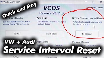 Hoe u alle service-indicatoren kunt resetten - Volkswagens en Audi - met behulp van de VCDS-scantool