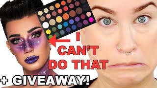 Does the JAMES CHARLES X MORPHE Palette Work If You're Not An Insanely Talented Makeup Artist?!