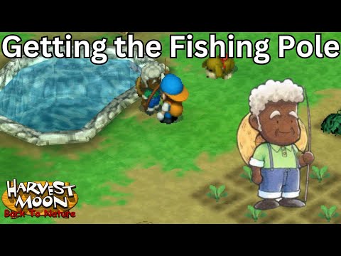 Harvest Moon Back To Nature Fishing Rod Upgrade