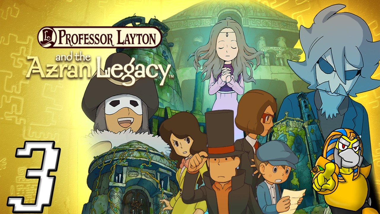 SOMETHING'S FISHY... || Let's Play Professor Layton and the Azran Legacy (Playthrough/Gameplay) [3]