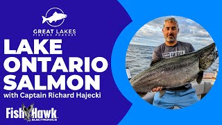 Salmon Fishing Wilson and The Oak with Captain Richard Hajecki - Great Lakes Fishing Podcast #198