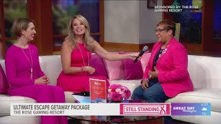 Talita Giles wins The Rose Gaming Resort s Ultimate Escape Getaway Package