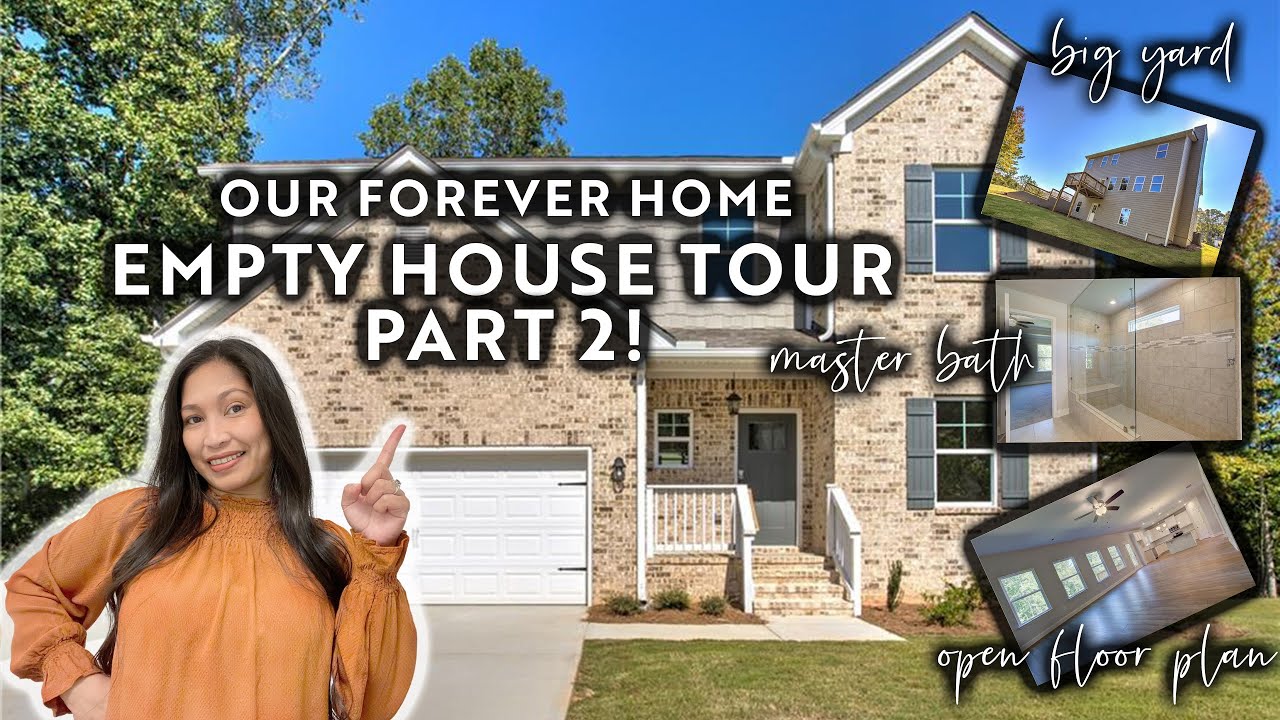 EMPTY HOUSE TOUR PART 2 | OUR NEW HOME IN GEORGIA - YouTube