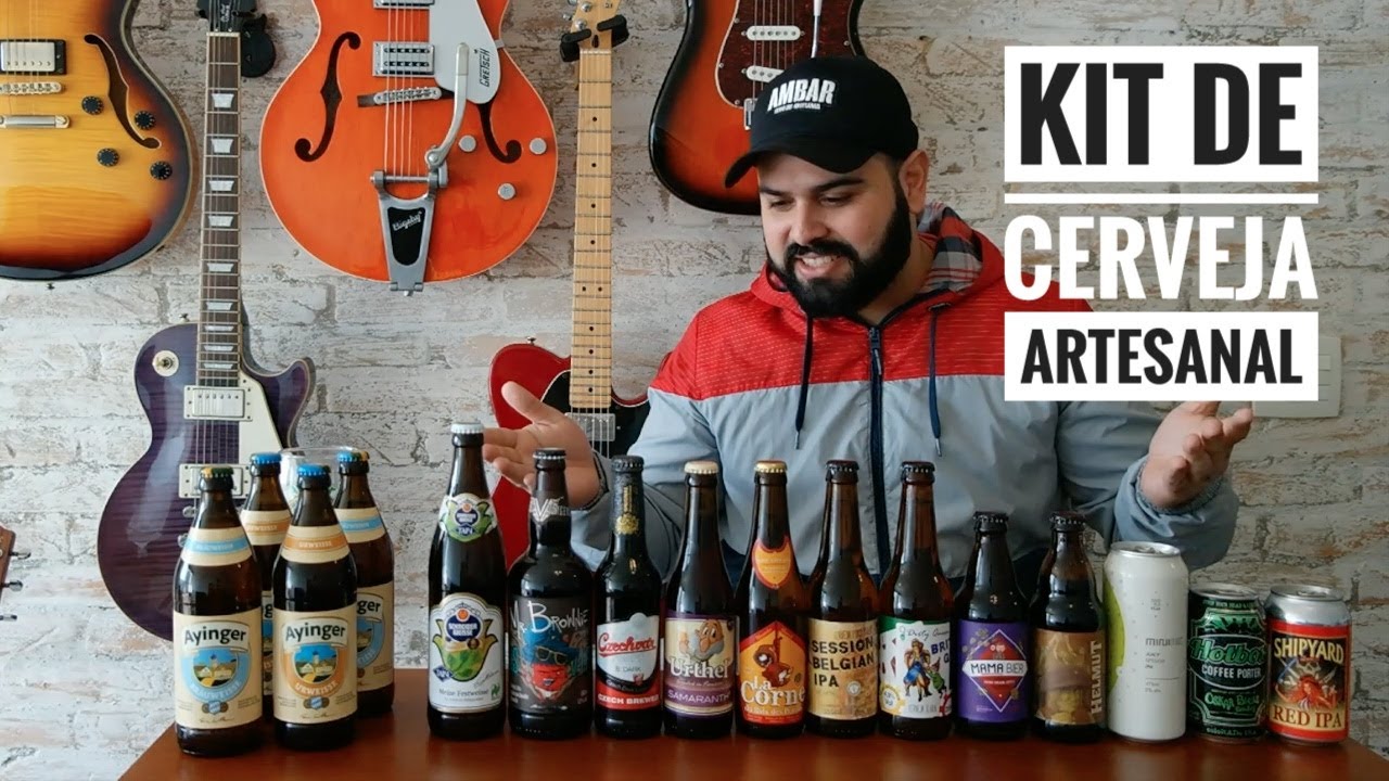 Kit de Cerveja Artesanal Unboxing BeerLand O melhor custo benefício
