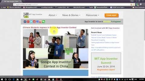 เขียนแอพแอนดรอยง่ายๆ ด้วย Mit App Inventor #1