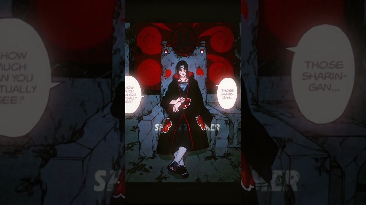 aura infinity ♾️ ☠️ #itachi #narutoshippuden #edit #trending #shorts