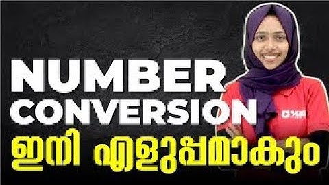 Plus One Commerce | Computer Application | Number Coonversion എളുപ്പത്തിൽ പഠിക്കാം | Exam Winner