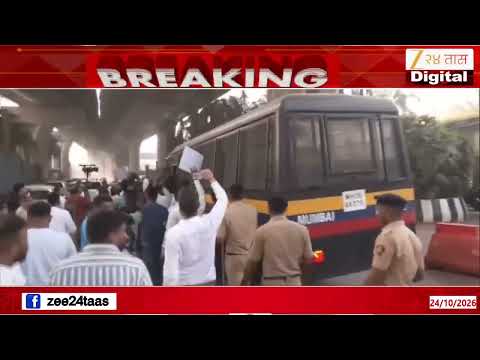 Kirit Somaiya Protest | मुंबईत विमानतळ परिसरात सोमय्यांचं आंदोलन