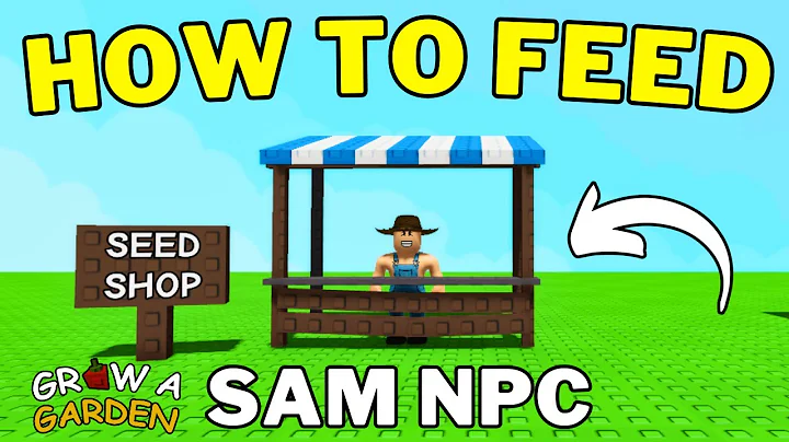 How To Feed Sam in Grow a Garden | How To Cook Food For Sam in Grow a Garden | Roblox