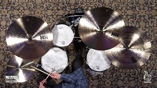 Sabian 14" HH Hammertone Hi-Hats played by Jeff Hamilton - 843/1109g (H14H-1060525G)