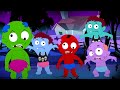 Five Little Zombies, Halloween Song and Scary Videos for Kids