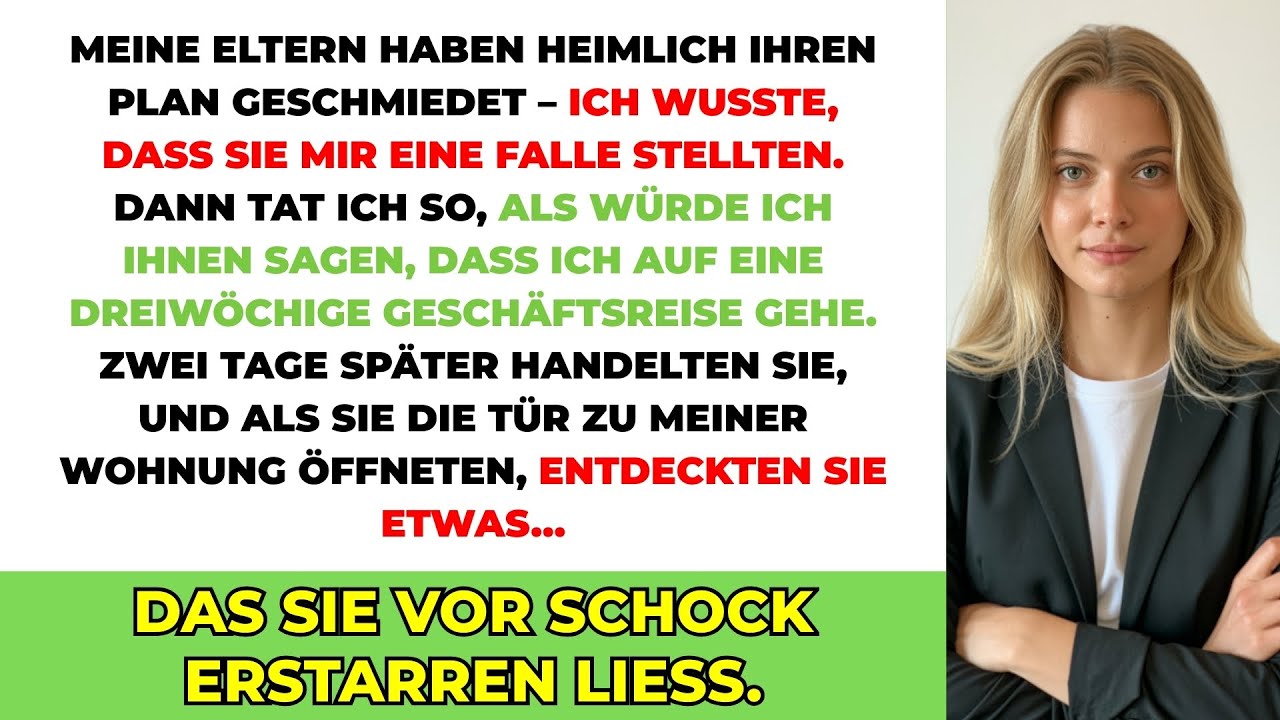 Meine Eltern Wollten Mich Heimlich In Eine Falle Locken, Also Lockte Ich Sie Stattdessen...