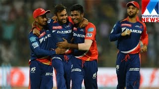 Third win of Delhi Daredevil in IPL | Manorama News