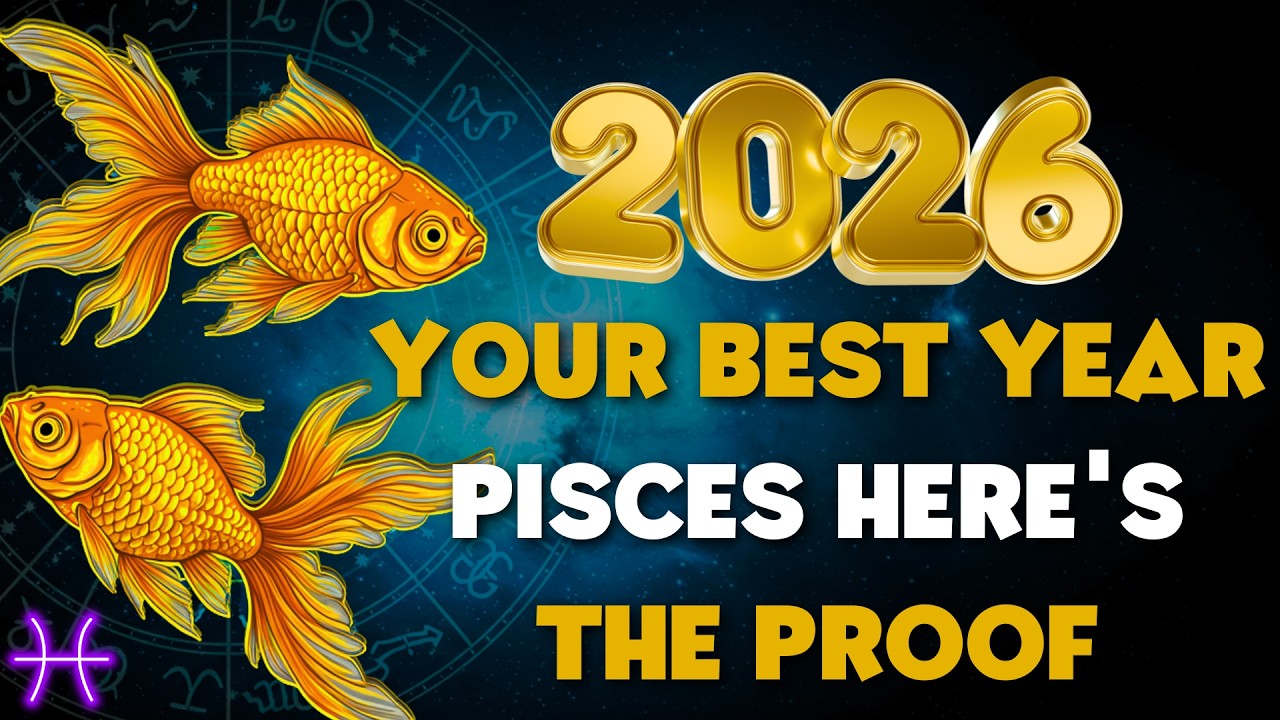 2026 WILL BE THE BEST YEAR OF YOUR LIFE IF YOU'RE PISCES - HERE'S THE PROOF