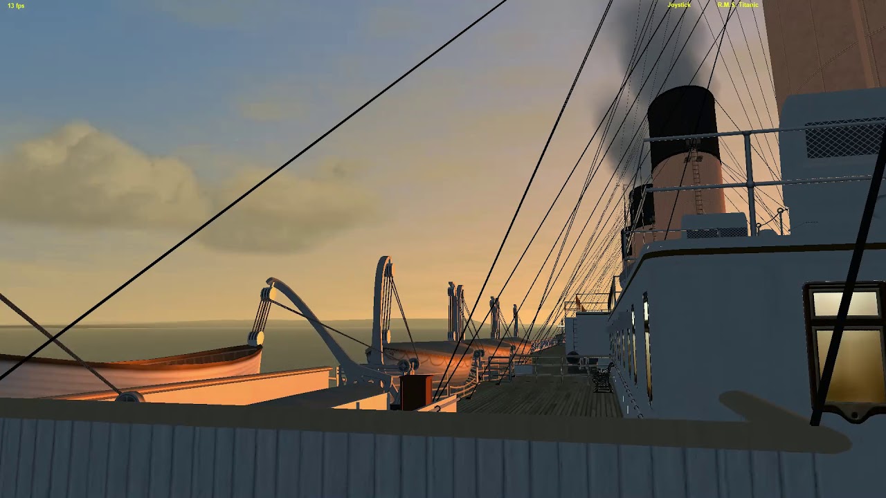 Titanic at Sunset (Vehicle Simulator) YouTube