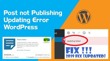 How to fix Wordpress post Updating failed  | Classic Edito wordpress plugin
