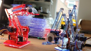 MeArm Version 3.0 Build with Ben - Open Source Arduino Raspberry Pi BBC Microbit Robot Arm