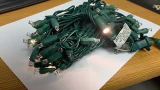 5mm LED Strobe Lights, SuperSpark, Warm White Strobe Light String, 50 Bulbs, 6" Spacing screenshot 3