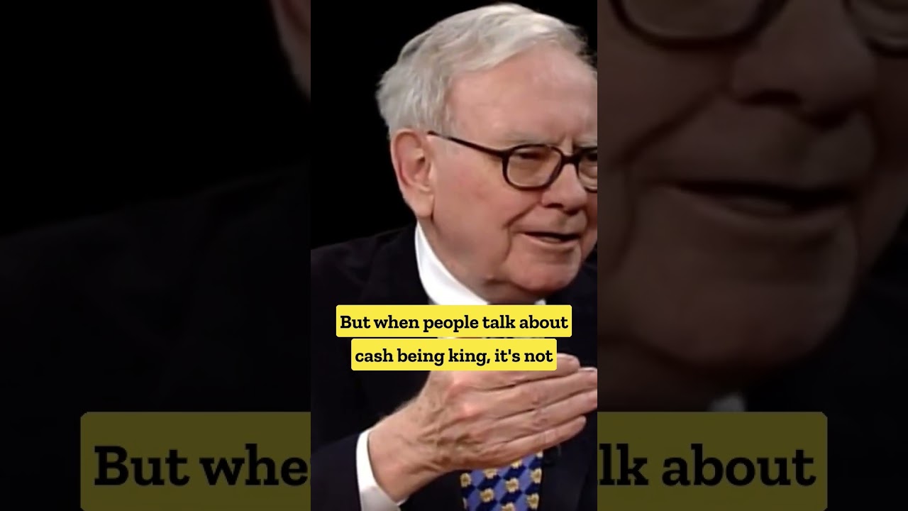 Warren Buffett about Cash  Investment 