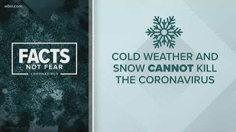 How does the weather affect the coronavirus?