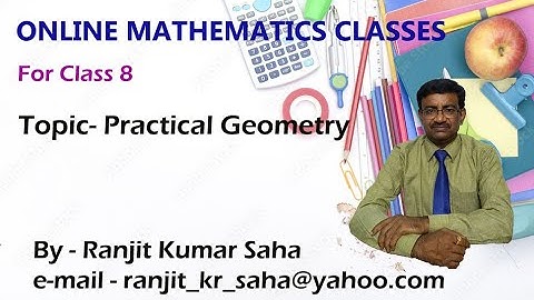 Practical Geometry||Draw a quadrilateral if 2 adjacent sides & 3 angles are known|| Maths || Class 8
