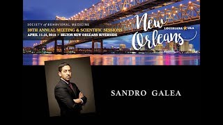 SBM2018 Welcomes Sandro Galea