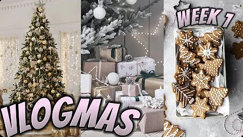 Vlogmas week 1||nails||hair etc #Christmas#food#nails#hair