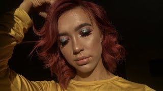 CUT CREASE HALO EYE USING THE NEW MORPHE DARE TO CREATE PALETTE | TWINTORIALS