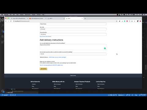 072 Testing Add Address Page