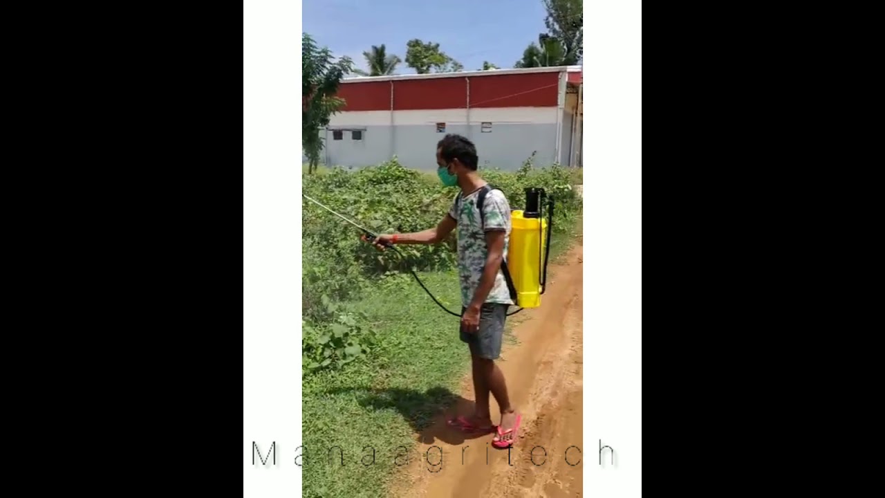 2 in 1 Kaveri Battery Sprayer Sampoorti demo video......