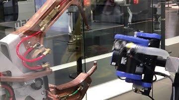 KYOKUTOH einschwenkbarer Elektroden-Kappenfräser - swing-in tipdresser vertikal Schwenker