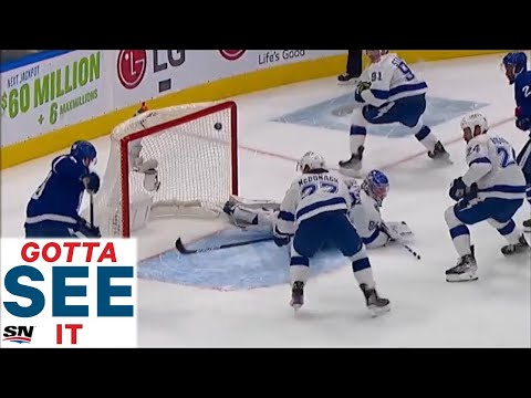 GOTTA SEE IT: Andrei Vasilevskiy Makes Desperation Scorpion Save With Skate Blade