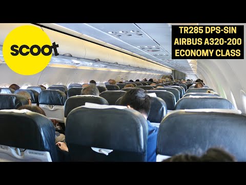 FLY SCOOT TR285 Bali - Denpasar DPS ✈ Singapore SIN (Airbus A320-200 Economy) Flight Report #30