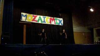 MDHS Mosaic Mix Purple Line DBSK