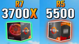 R7 3700X vs R5 5500 - More Cores Worse?!